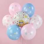 Шар (12''/30 см) Шарик Хорошей Девочки, Ассорти, пастель, 5 ст, 25 шт.