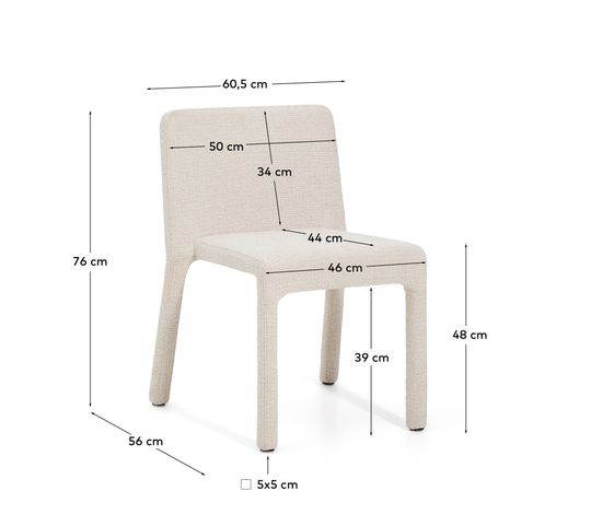 Штабелируемый стул Loria из зелёного шенилла