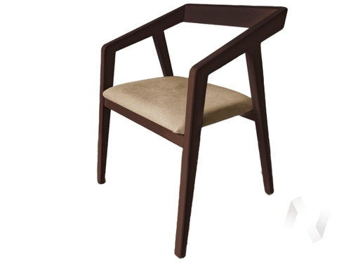 Кресло Стинг (опоры орех/вита 04 (бежевый)