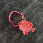 Штамп-птичка №3