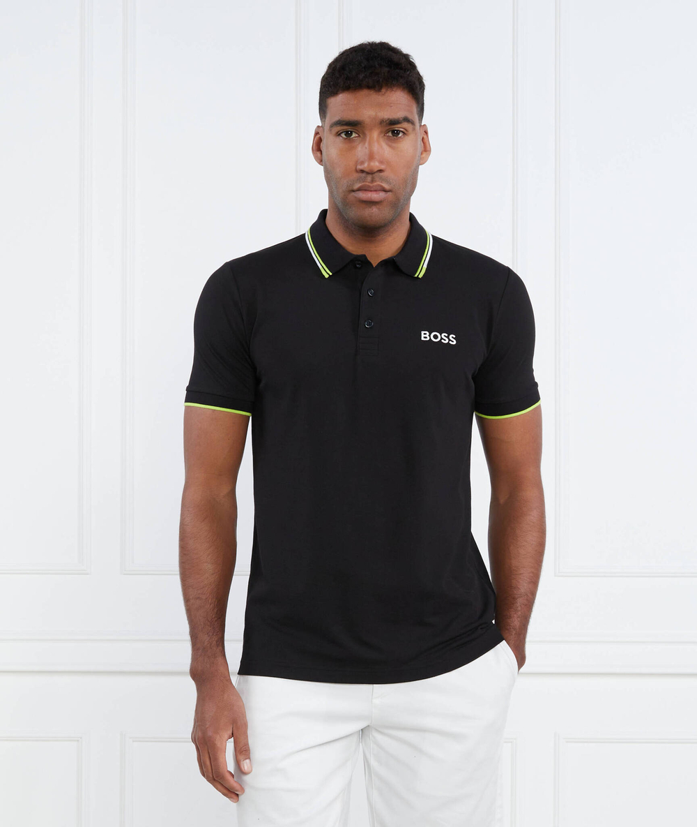 Футболка Поло Paddy Pro BOSS GREEN - черный(50469094)