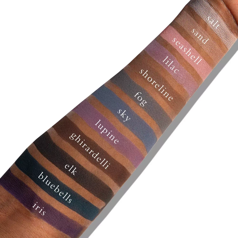 Viseart Eyeshadow palette 07 Cool Mattes