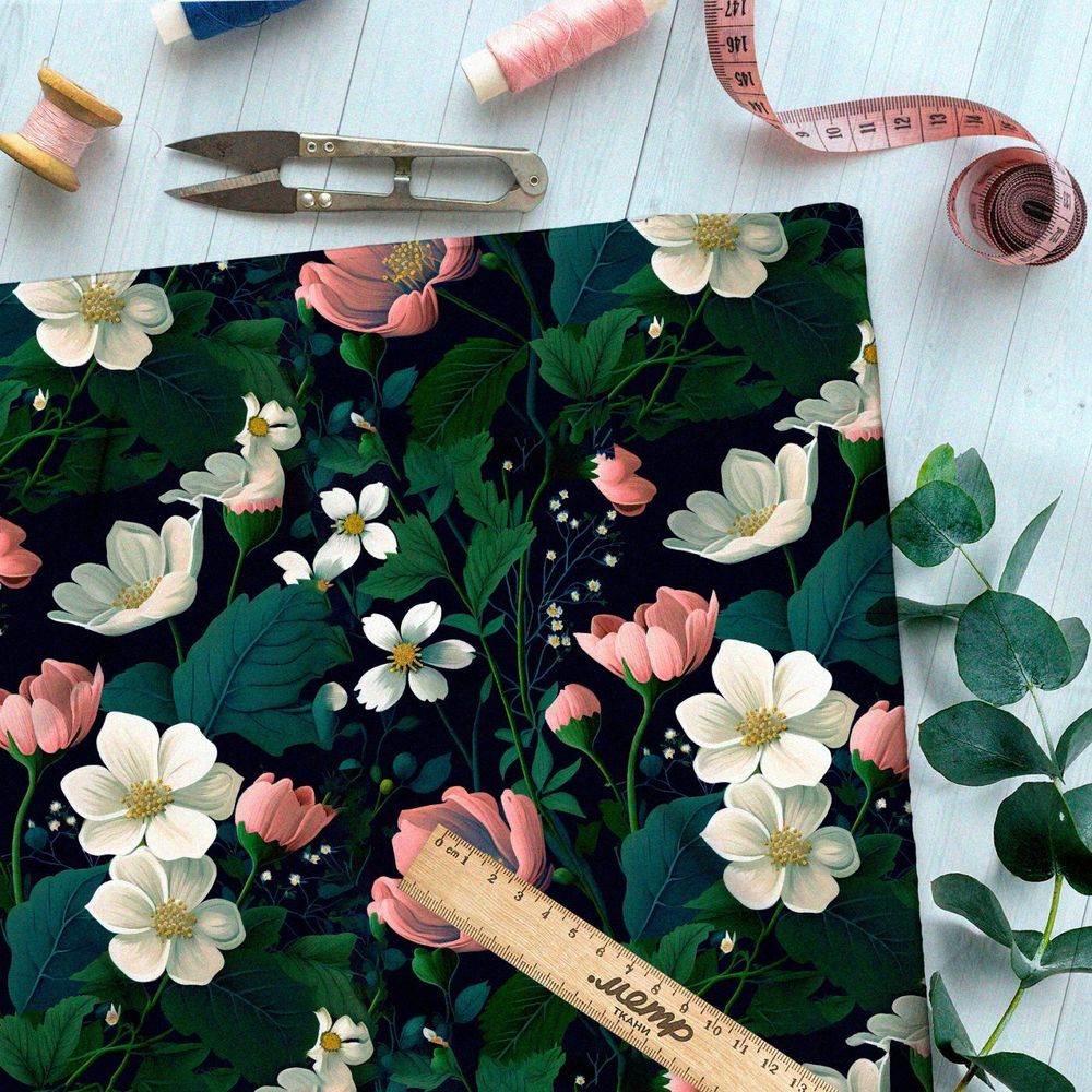 Ткань Барби живописный свет