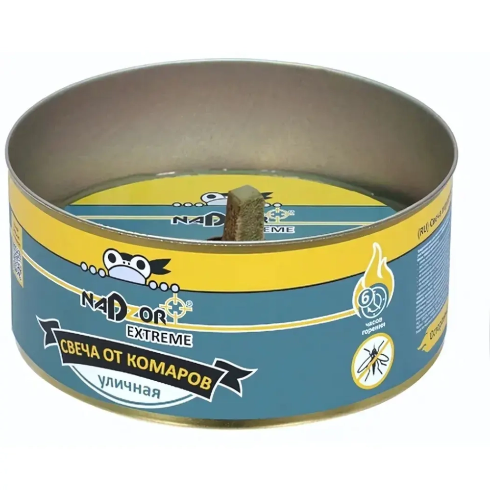 Свеча антимоскитная на эфирных маслах, 6 часов горения, Nadzor SVCHEX1