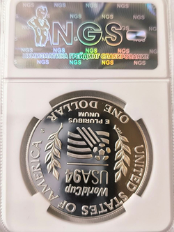 Монета 1 доллар США 1994 год, Чемпионат мира по футболу 1994