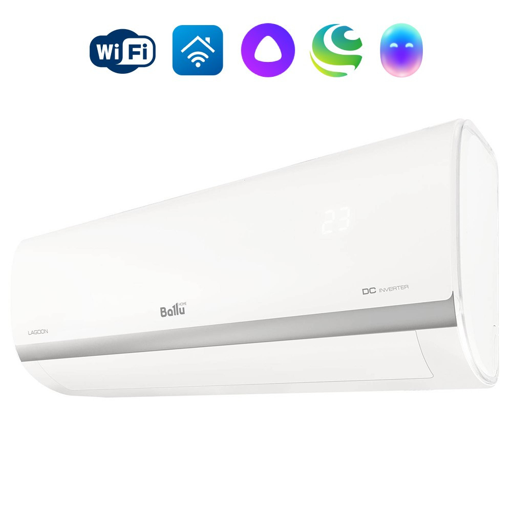 Сплит-система кондиционер инверторный Ballu Lagoon BSDI-24HN8_V2 на 70 м²