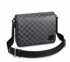 Сумка Louis Vuitton District PM, серый