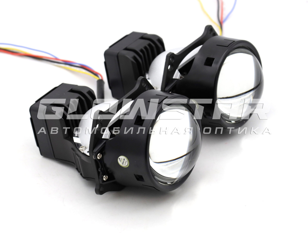 Билед модули Aozoom K3 Dragon Knight New DK200 (III поколение) 3.0 дюйма, 2 чипа, 5500K, 12V, 50W/60W, крепление 3R (комплект, 2шт)