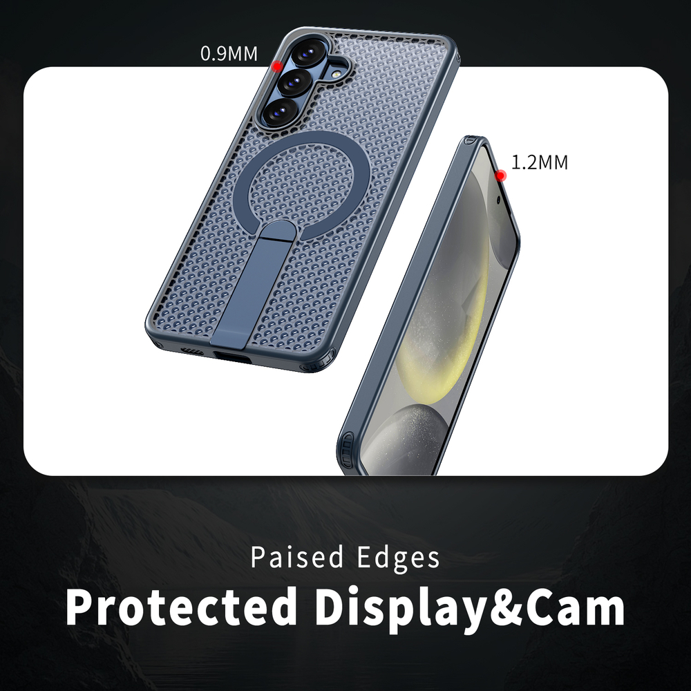 Прозрачный чехол Mesh Pro Magnetic Case для Samsung Galaxy S26