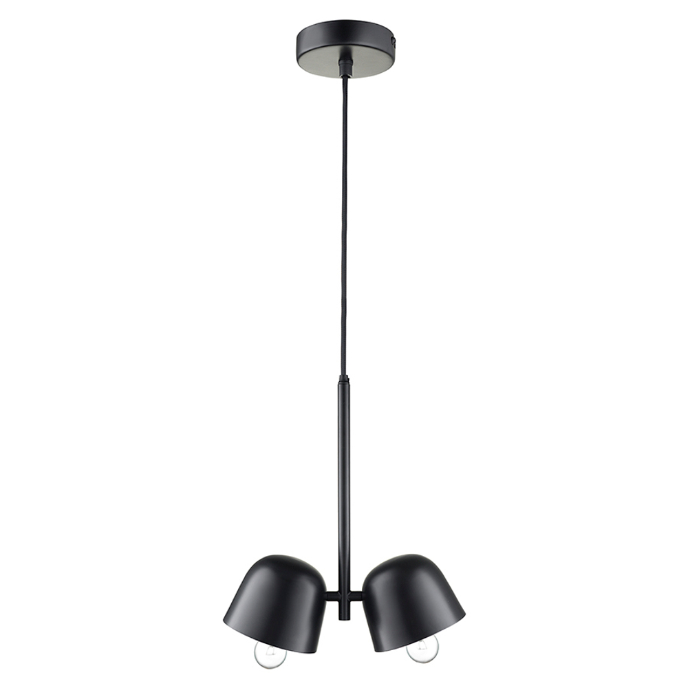 Светильник потолочный enkel kopp, 38х15х43 см, черный/золотистый