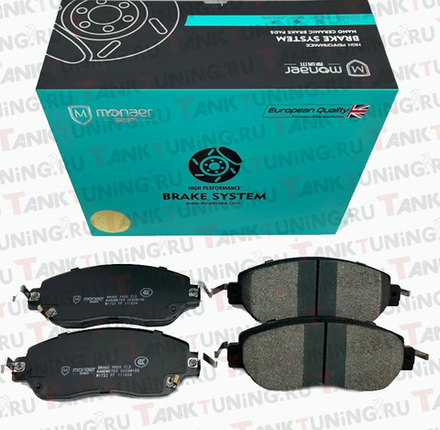 Tank300 Колодки тормозные передние Monaer (комплект)
