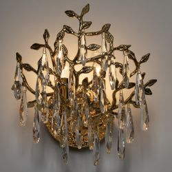 Citilux RITZ CL310022 Бра хрустальное Золото