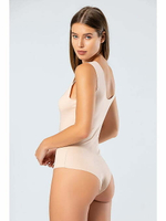 Боди женское бежевый