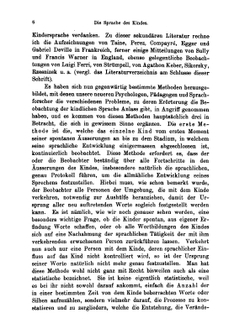 Die Sprache des Kindes | Ernst Meumann