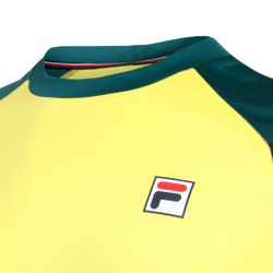 Мужское теннисное поло Fila Frankie T-Shirt Men - Yellow