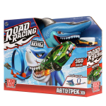 Автотрек с акулой. 1 машинка, 1 петля RR-TRK-257-R (Технопарк)