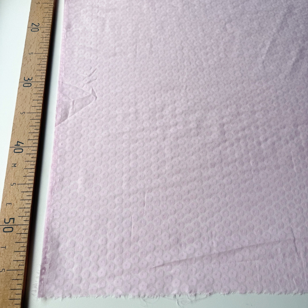 Батист розовые Ромашки