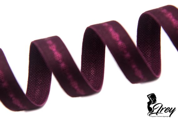 1006 Бретель AM, арт. 4332, 14 мм, бургунди 1006