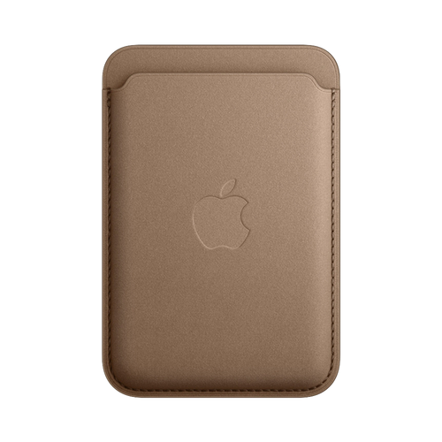 Тканевый чехол-бумажник с поддержкой MagSafe Apple FineWoven Wallet (2023), Taupe (Светло-бежевый)