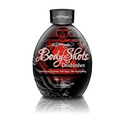Тингл-крем для солярия ED HARDY BODY SHOTS DOUBLESHOT™ / ДВОЙНОЙ ВЫСТРЕЛ