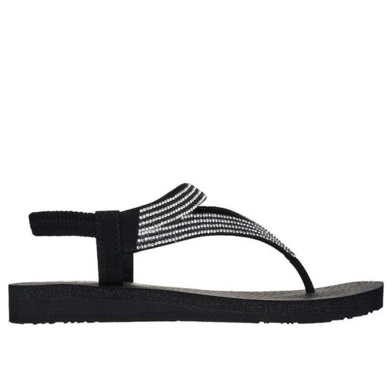 Skechers Meditation 'Black Silver'