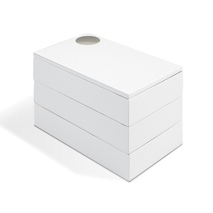 Шкатулка spindle, белая