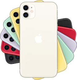 Apple iPhone 11, 64 ГБ, белый (новая комплектация)