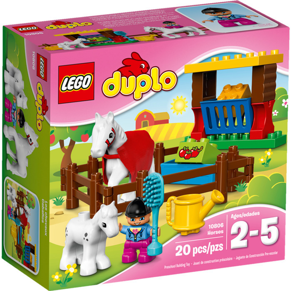 LEGO Duplo: Лошадки 10806 — Horses — Лего Дупло