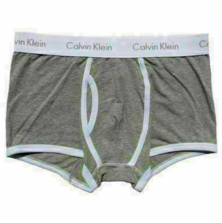 Мужские трусы боксеры Calvin Klein 365 Grey White