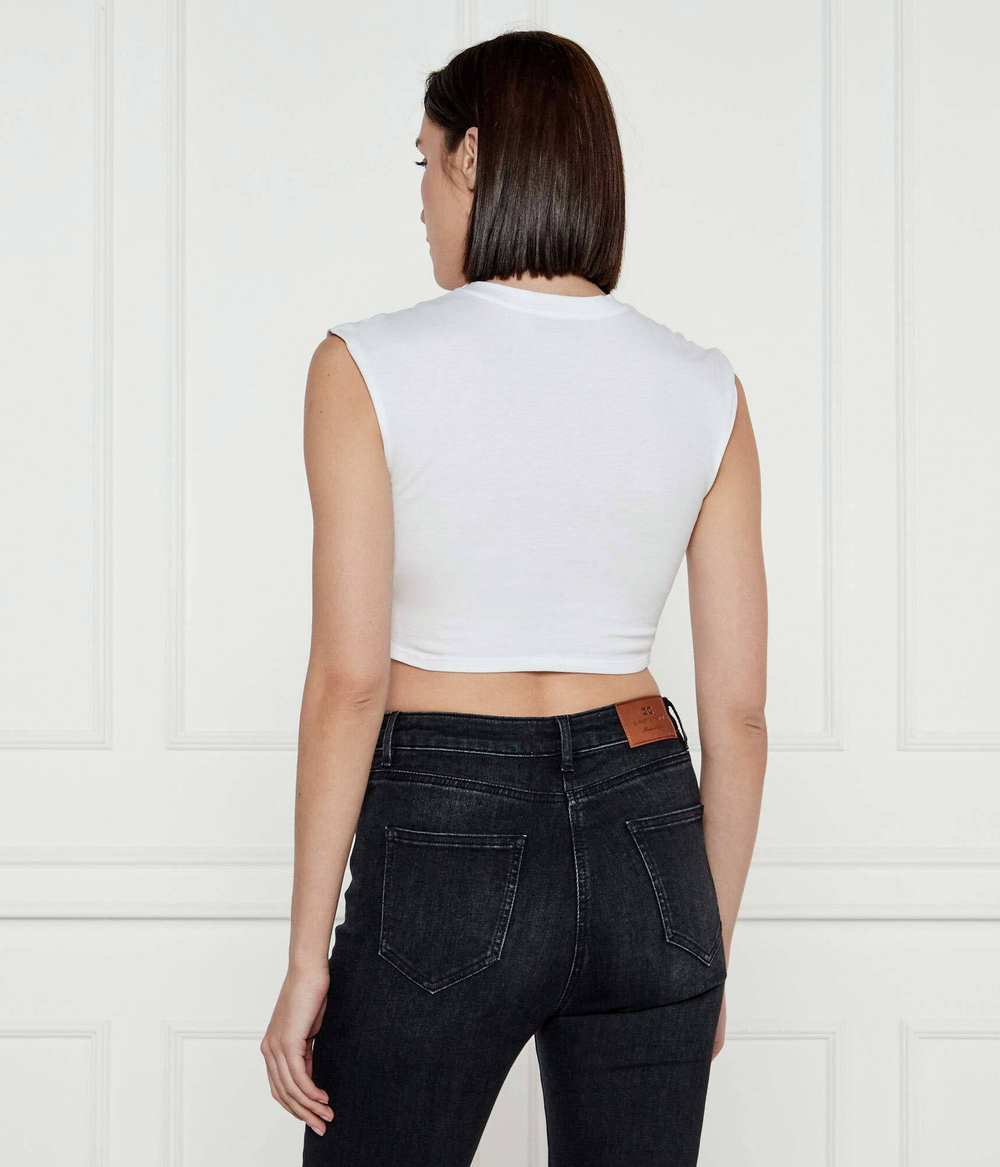 Топ Elisabetta Franchi - белый(MA03851E2)