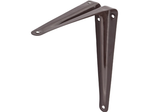 Кронштейн д/полок  250*200 коричневый