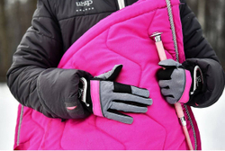 Перчатки Twin Soul Grey/Pink