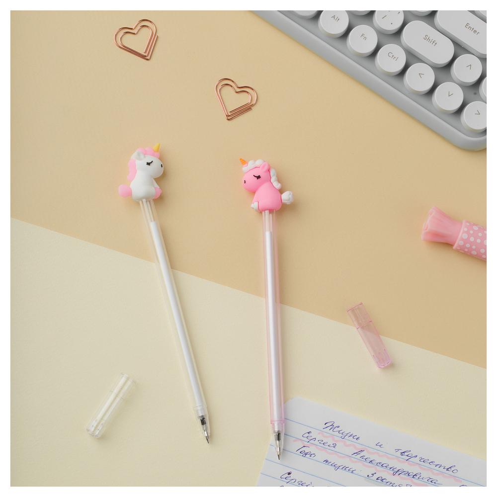 Ручка шариковая "Sugar" синяя, 0,7мм, корпус ассорти