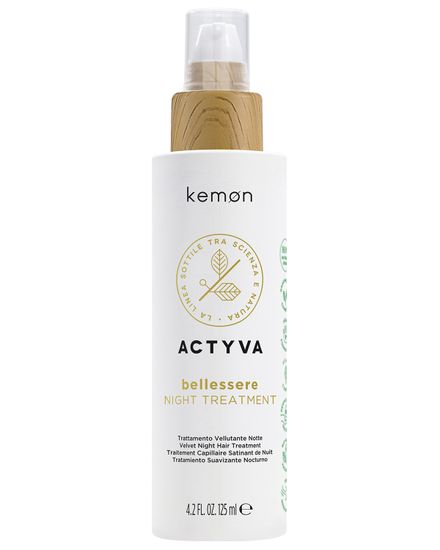 Kemon Ночная маска для волос Actyva Bellessere Night Treatment Velian 125ml