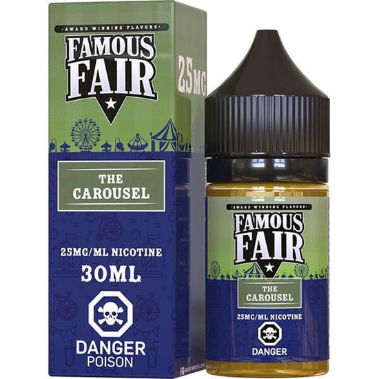 Жидкость Famous Fair (30 мл, 20 мг EXTRA SALT) The Carousel (Watermelon Slush)