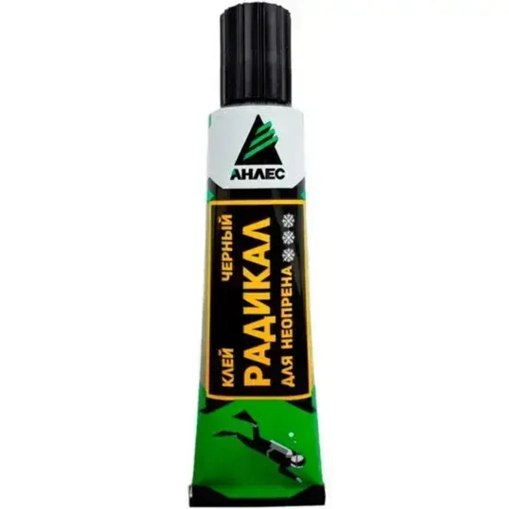 Клей для неопрена и гидрокостюмов черный Анлес Радикал 40мл