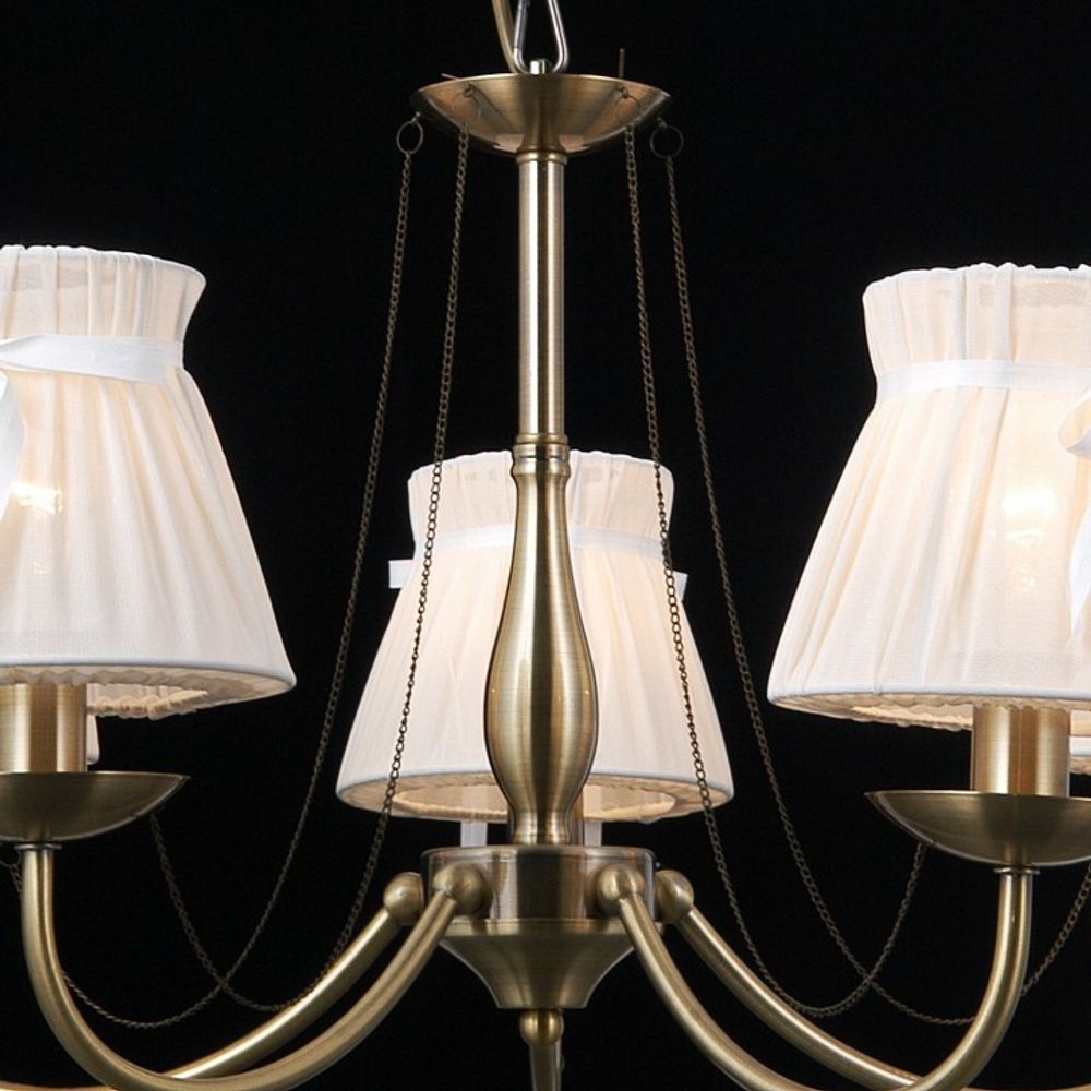 Подвесная люстра ILLUMICO IL0023 IL0023-5PSQ-24 AB CASTOR