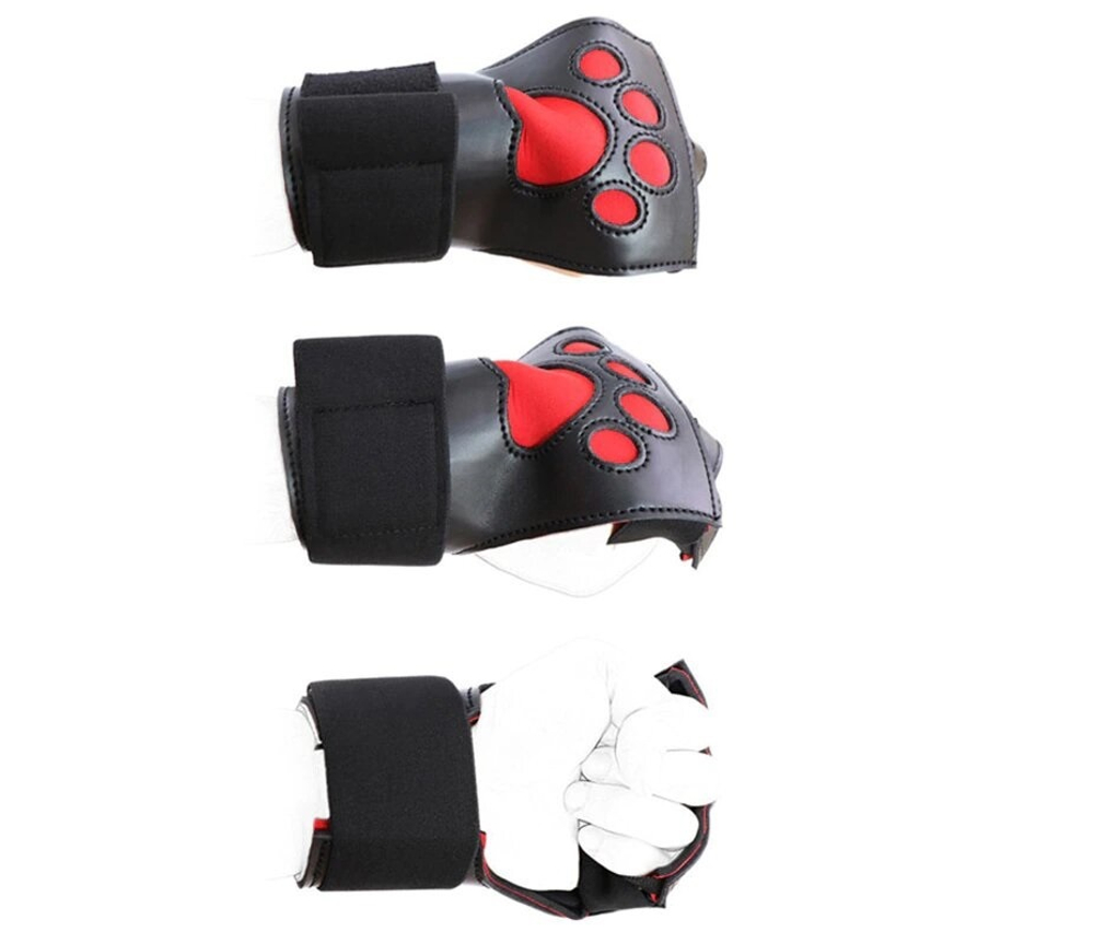 БДСМ накладки на руки раб собака