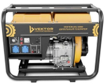 Генератор дизельный с воздушным охлаждением VEKTOR DG-5000 открытая 00-00004839