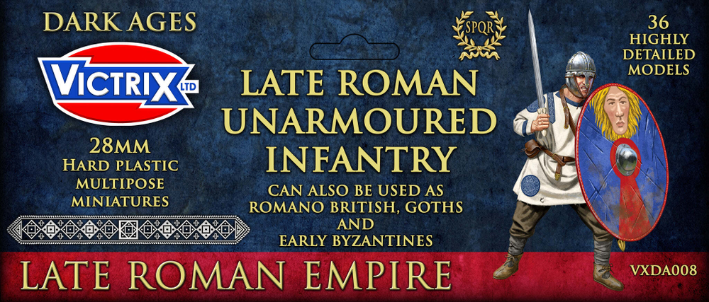 VXDA008  Late Roman Unarmoured Infantry