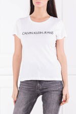 футболка core institutional CALVIN KLEIN JEANS - белый(J20J207879)