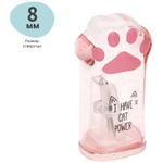 Точилка пластиковая MESHU "Say Meow" 1 отверстие, контейнер