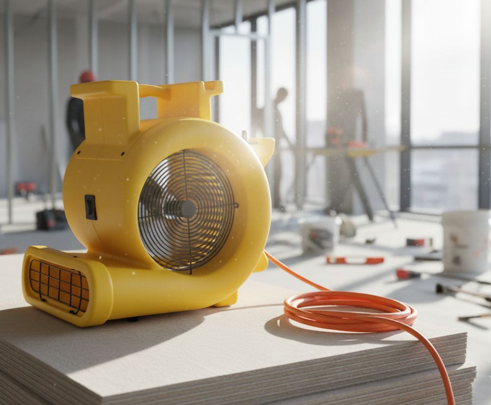 Вентилятор радиальный центробежный CD 5000 Omega Air Control - [для полов / 2640 куб. в час]