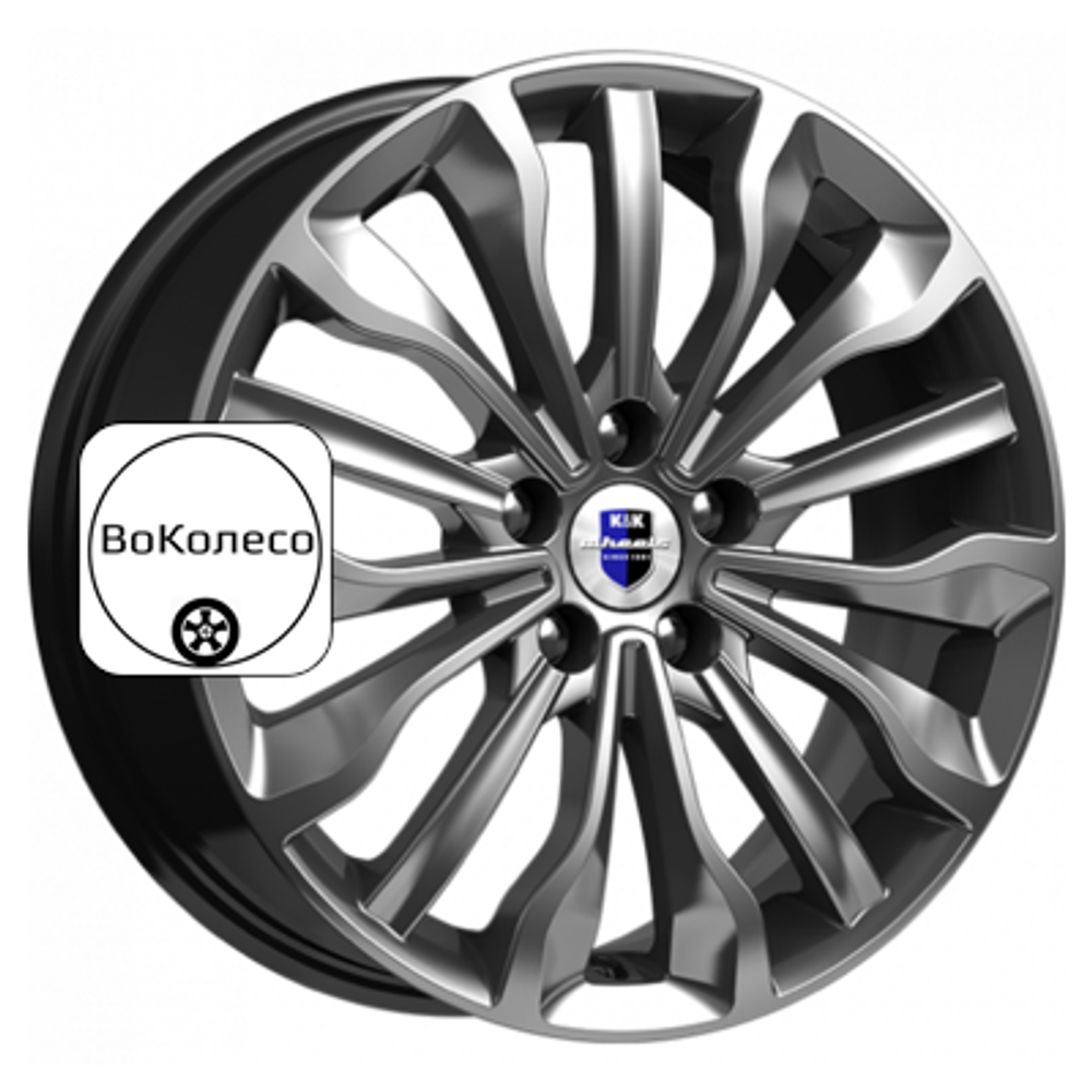 6,5x17/5x114,3 ET49 D67,1 Атакама-оригинал (КС756) Дарк платинум K&K
