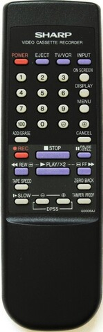 Пульт ДУ для SHARP G0006AJ ориг
