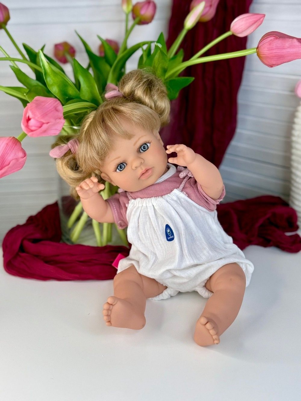 Кукла Berjuan мягконабивная 38см Sani Baby (3041)