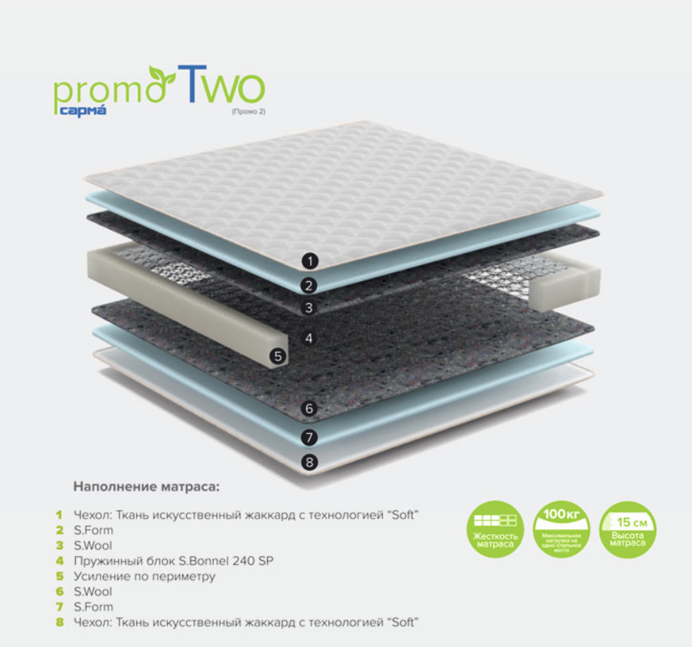 Матрас 900*2000