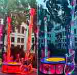 Банджи-батут «Rock’n’Jump», 1-местный, 2×2×4 м