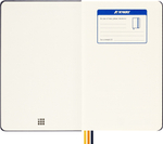 Блокнот Moleskine LE K-Way (SKQP060KWBLUEK89) 13х21 см, текстиль, 240 стр. в линейку, синий