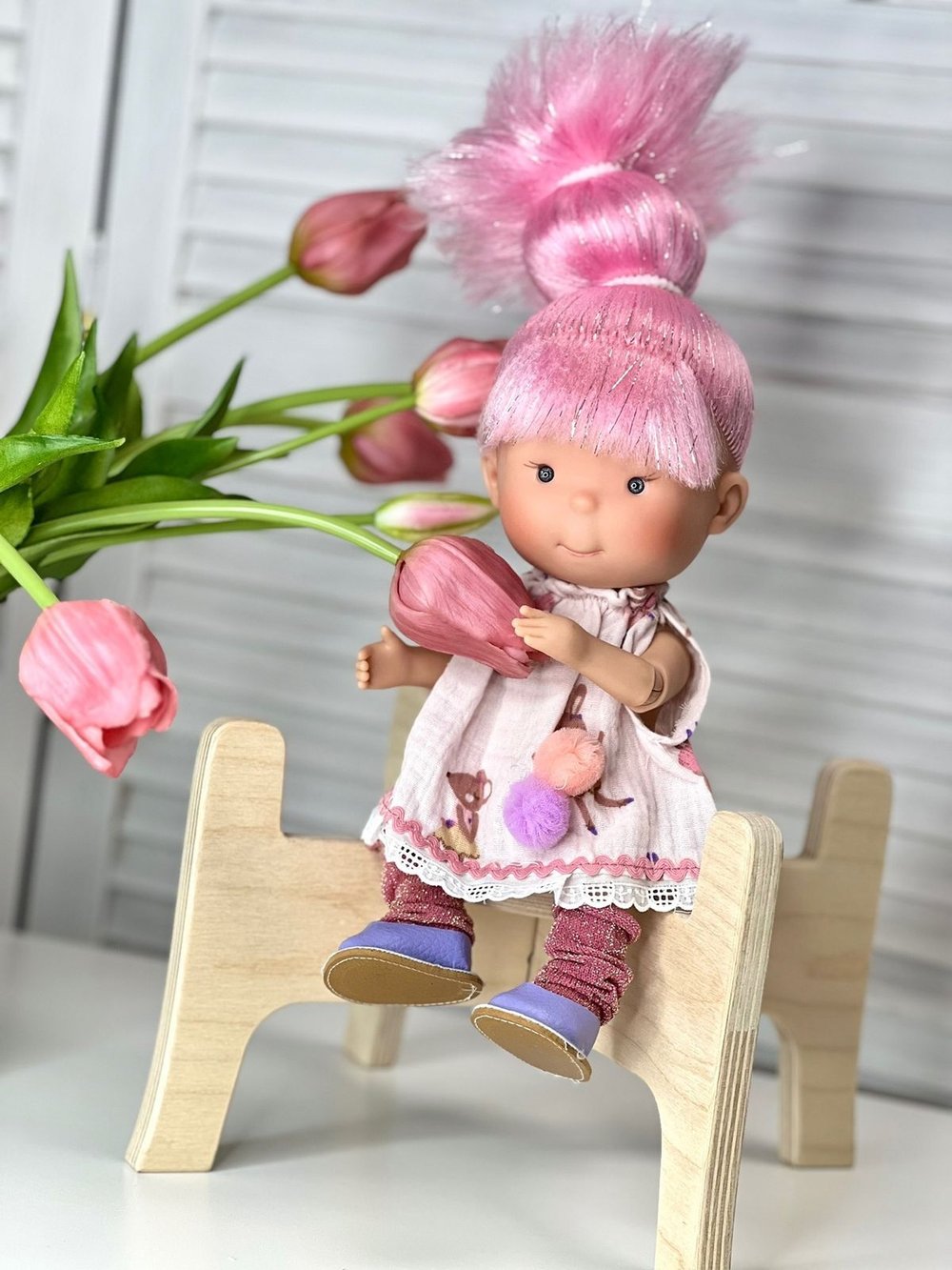 Кукла Nines виниловая 30см PIPPA шарнирная (2901K)